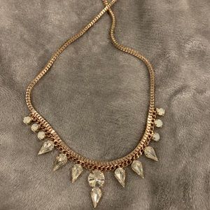 Rose Gold Statement Necklace